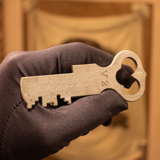 Antique Jail Cell Key