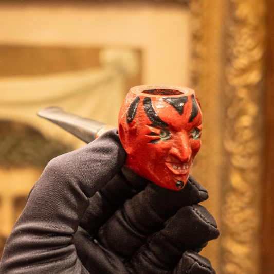 Vintage Devil Pipe