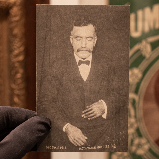Antique Post Mortem Postcard